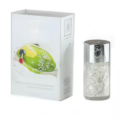 Silver flakes salt cellar