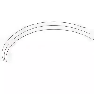 Steel wire for cheese cutter frame