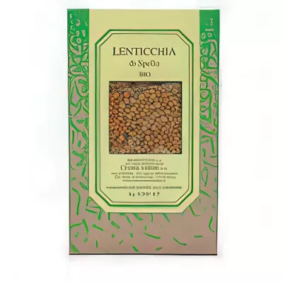 Organic Spello lentils (Lens culinaris)