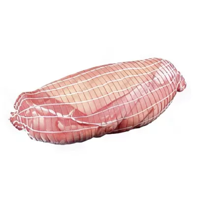 Rolled veal head with tongue