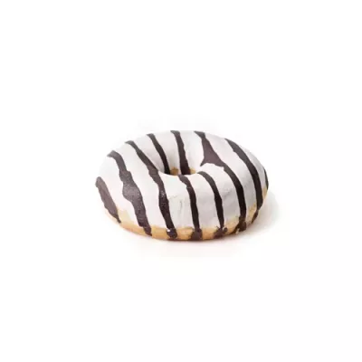 Milk and Whipped Cream Donut Doughnut