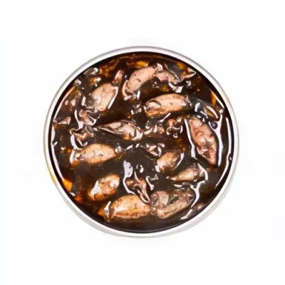 Tiny Squid "Chipirones" in their ink