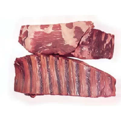 Hunted wild boar ribs