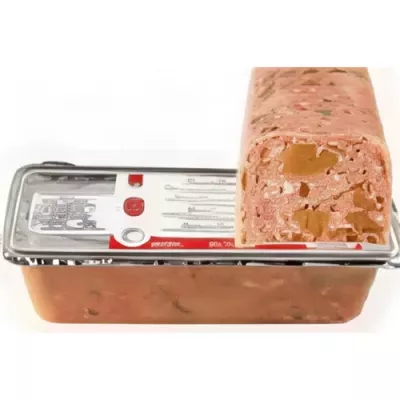 Pheasant terrine with golden chanterelle mushrooms