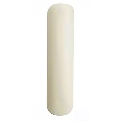 Rounded Éclair shell pure white chocolate