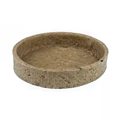 Large neutral Vegan & Gluten-Free round tart shell