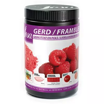 Freeze-dried raspberry powder