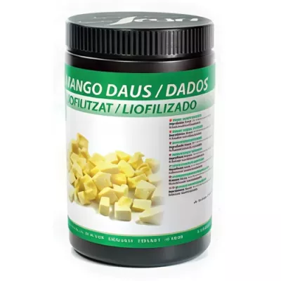 Freeze-dried diced mango