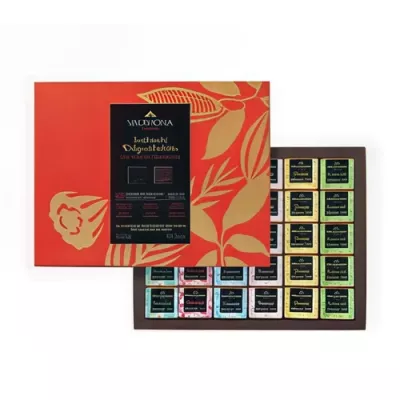 Pack of 60 carrés: Tulakalum, Guanaja, Caraïbe, Bahibe, Jivara, Andoa lait