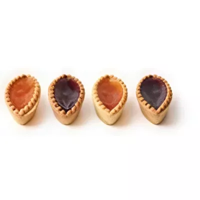 Apricot and Cherry Boats