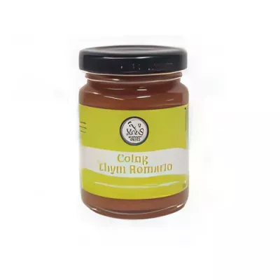 Quince, thyme and rosemary jam