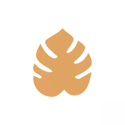 Dulcey 35% chocolate leaf