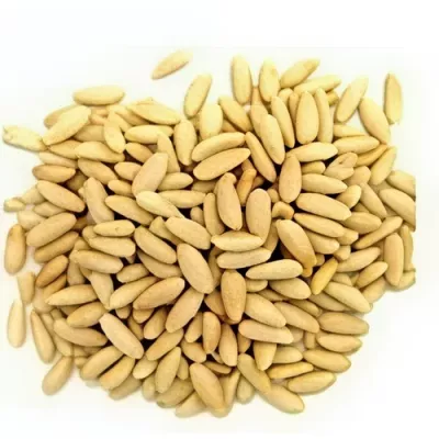 Shelled pine nuts
