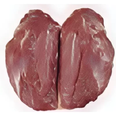 Skinned and deboned pheasant chest