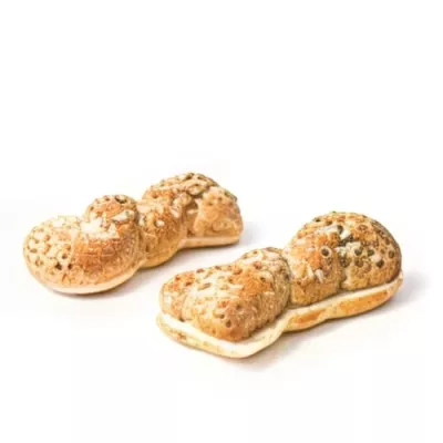 Twisted Focaccia with Seeds