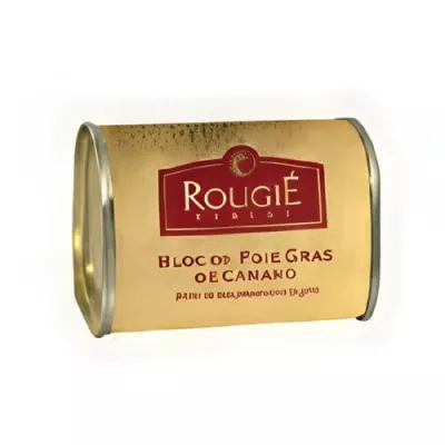 Duck foie gras bloc with Champagne